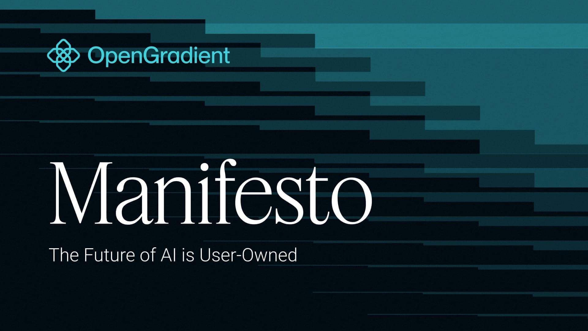 OpenGradient Manifesto: The Future of AI is User-Owned